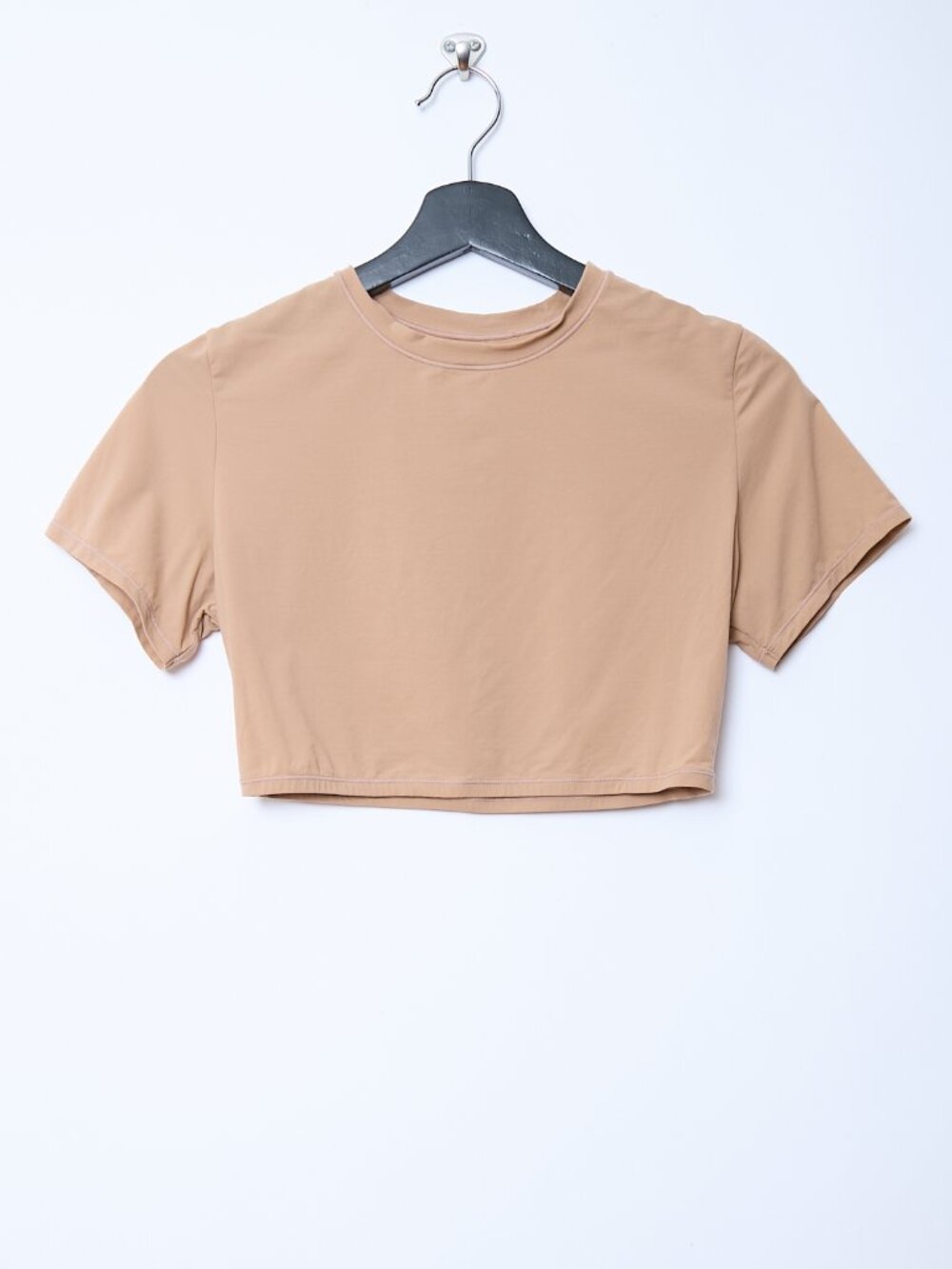 SKIMS Fits Everybody Clay Super Cropped T-Shirt Large